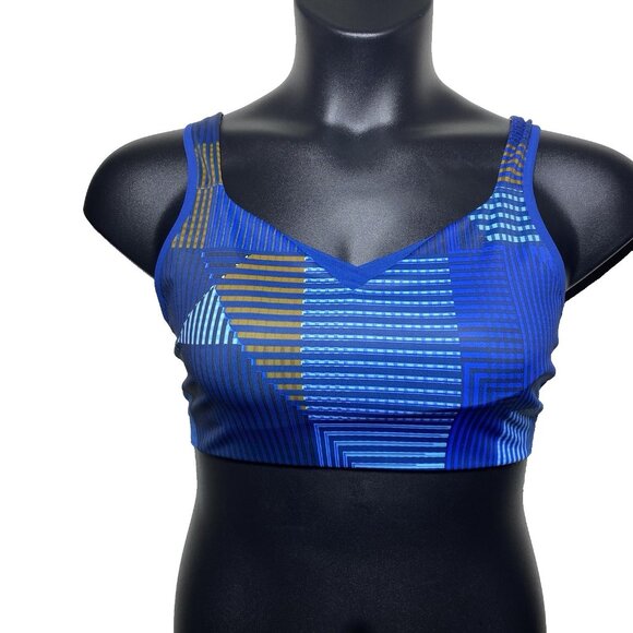 Brooks 34E Drive Convertible Run Motion Print Sweat Wicking Compression - Picture 2 of 10